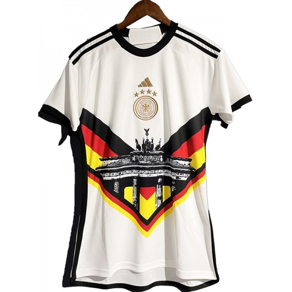 Germany city edition jersey soccer uniform men's white sportswear football kit top shirt 2024